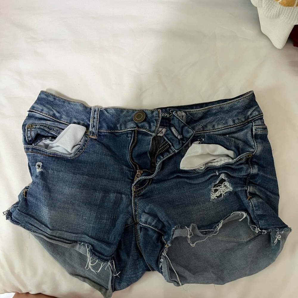 American eagle jeans shorts
